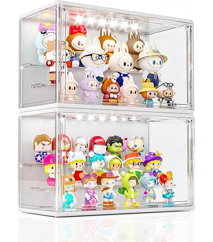 Amazon.com: POP MART 100% Assemblable Lighted Display Container